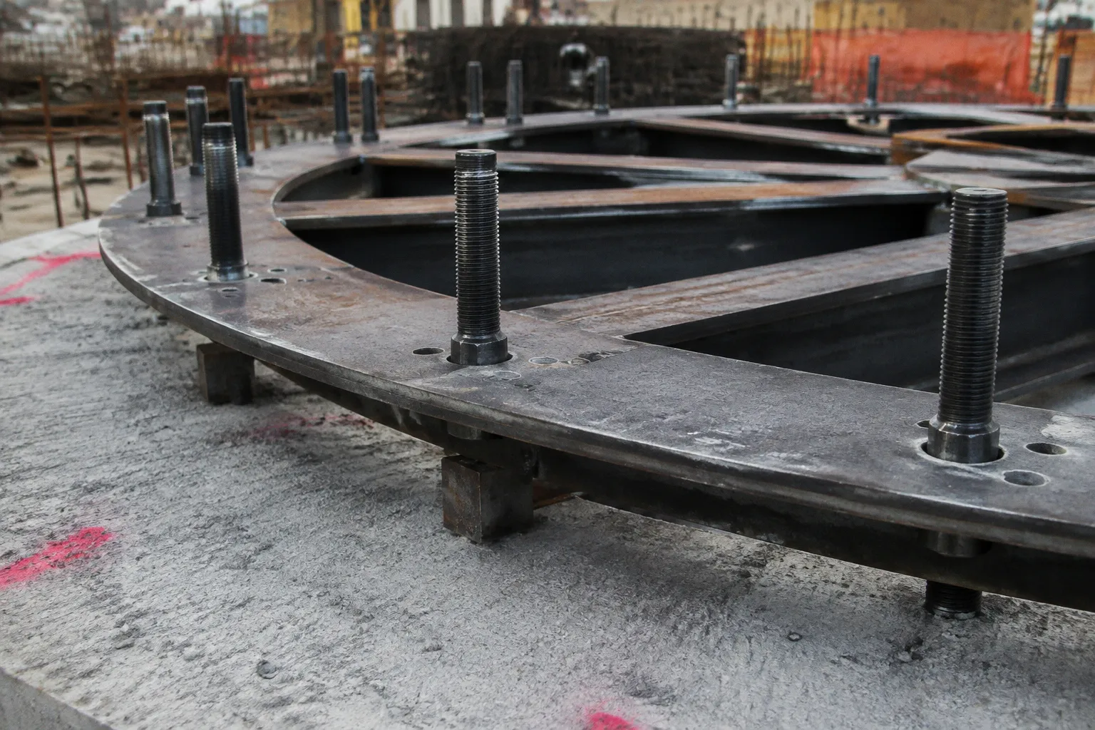 Anchor Bolt Tolerances for Petrochemical Column Foundations
