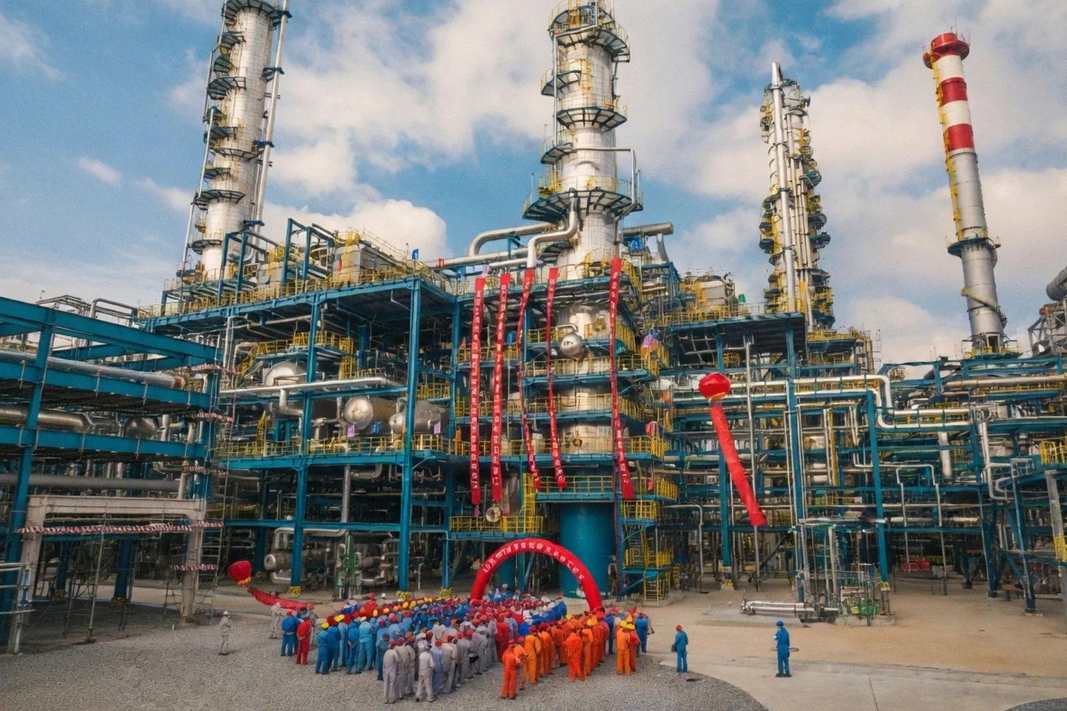 China Wuhuan Finalizes Structural Shell for 20,000 m³ Cryogenic LNG Tank