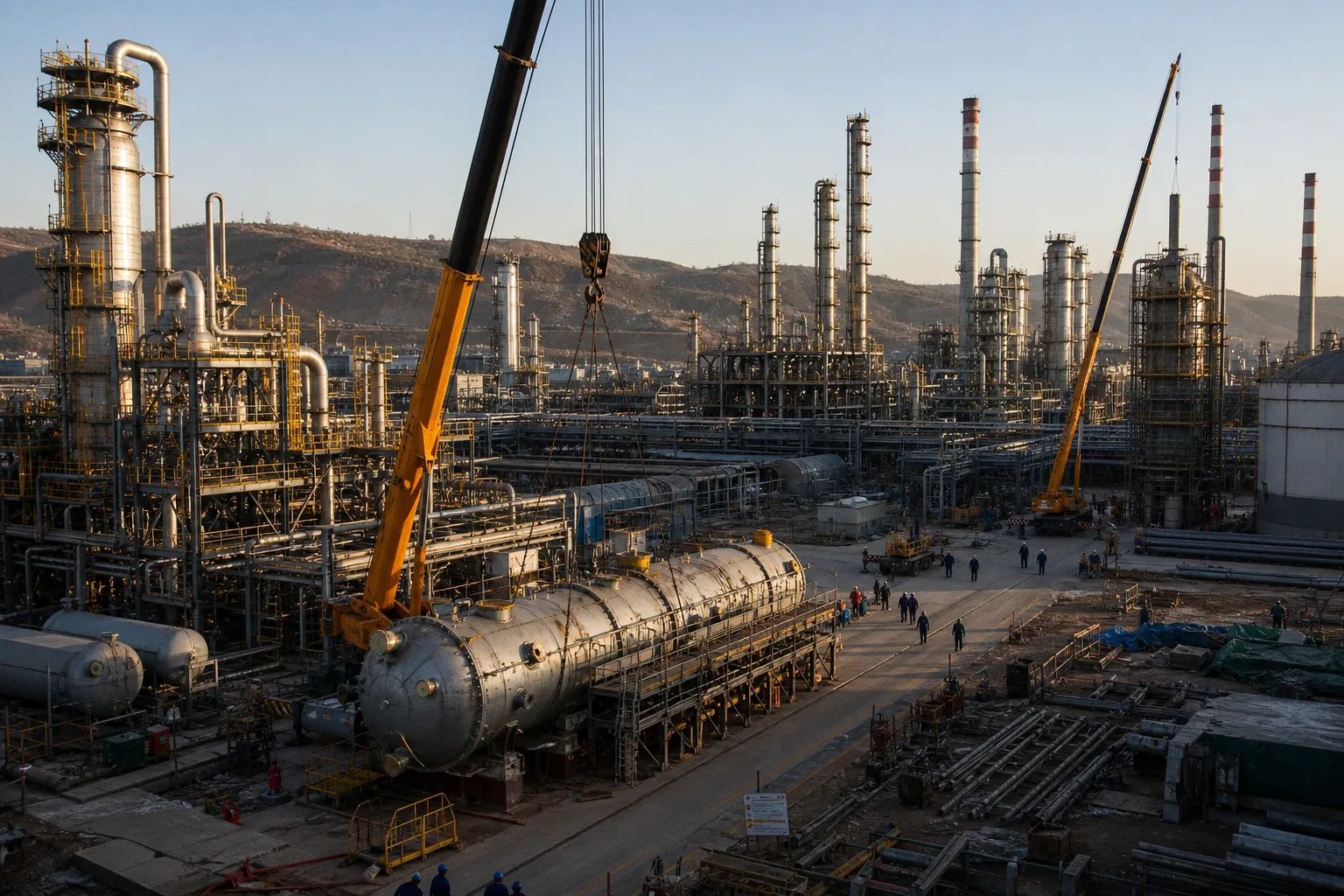 Coordinating Complex Turnaround Operations at Yan’an Petrochemical Plant