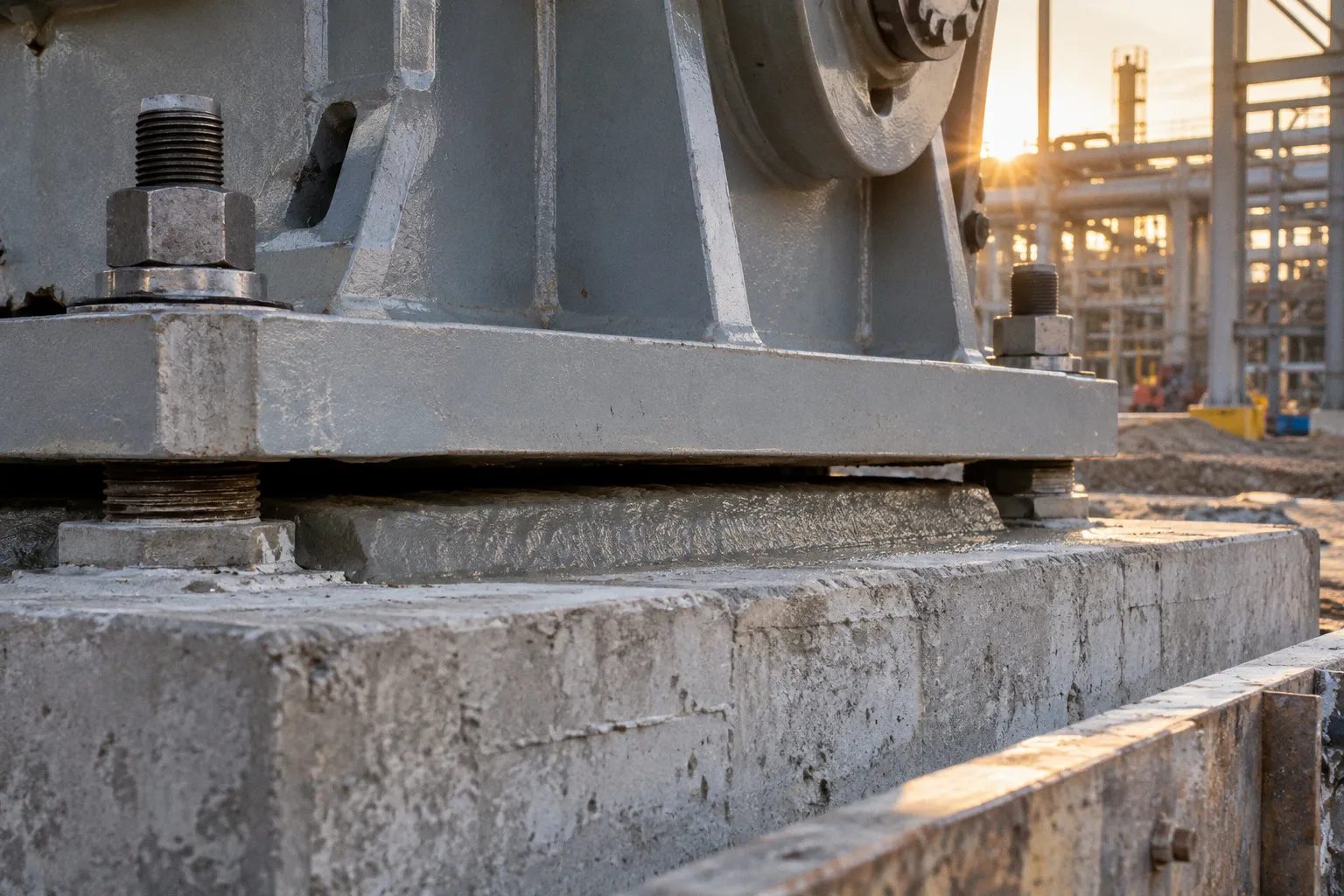 Grout Pad Thickness: Precision Leveling for Heavy Baseplates