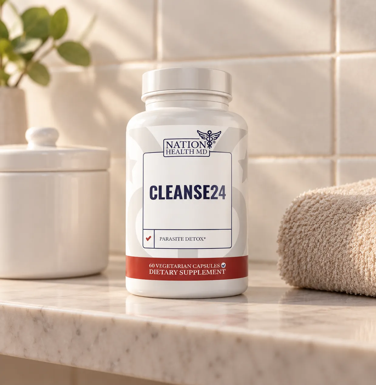 Cleanse 24 VSL — the package in everyday use