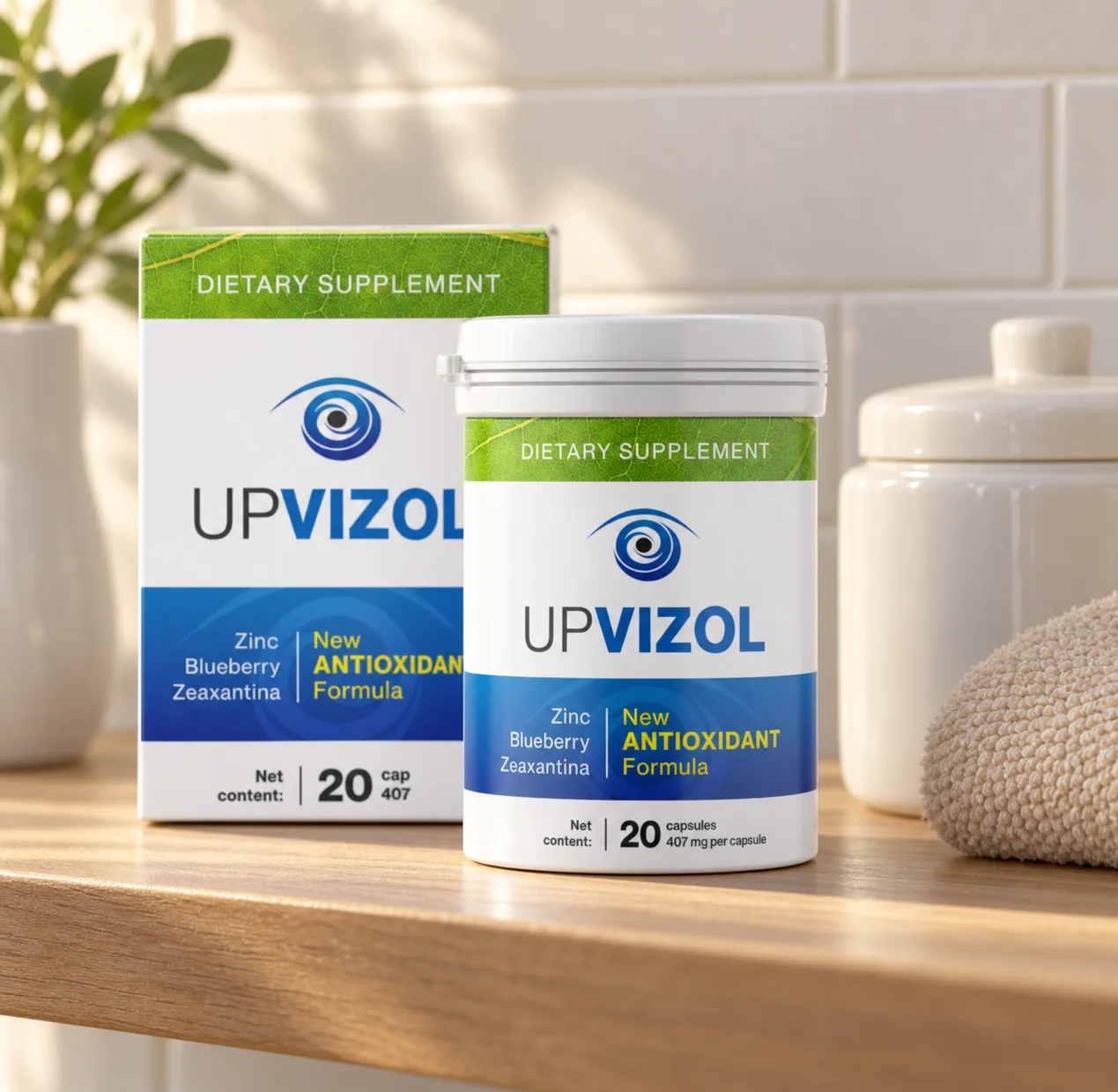 UpVizol — the package in everyday use