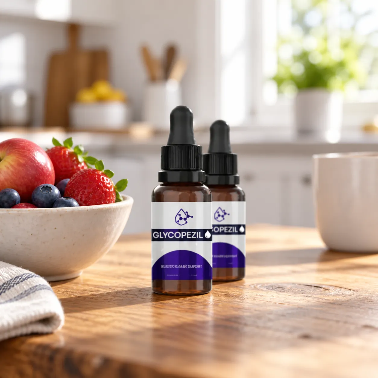 GlycoPezil — the package in everyday use